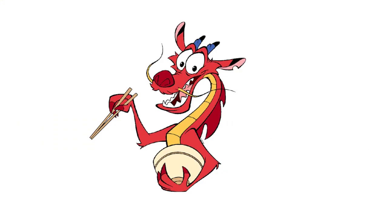 Aprendé a dibujar a Mushu de Disney Mulan