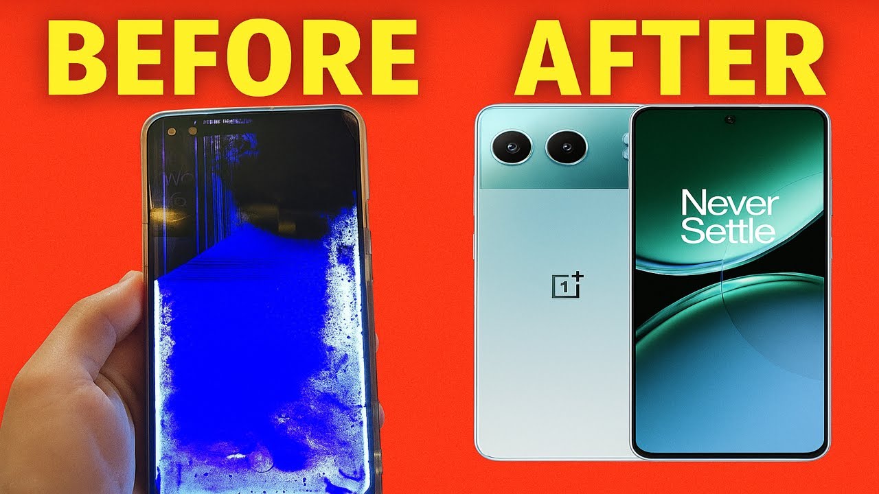 🛠️ OnePlus Nord 4 Display Replacement | Original Screen with Frame | Before & After Fix