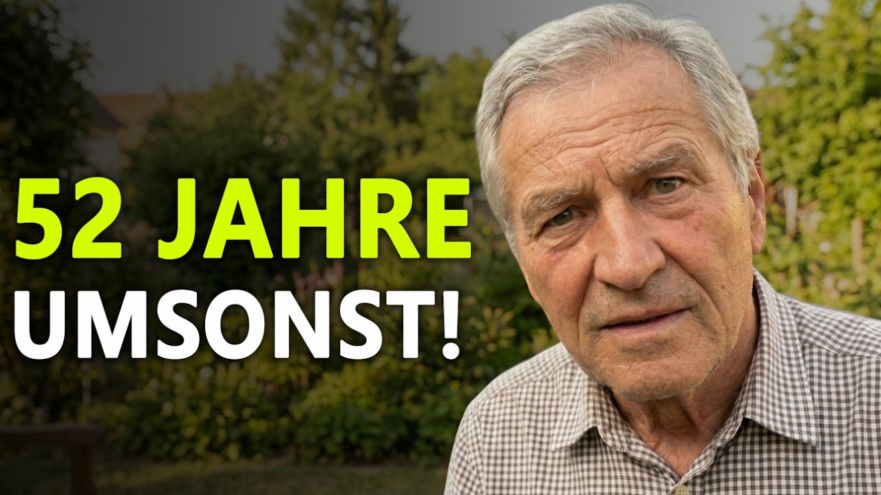 Ich bin 73… Ich habe 52 Jahre gebraucht, um das zu lernen. Verschwenden Sie Ihre Zeit nicht.