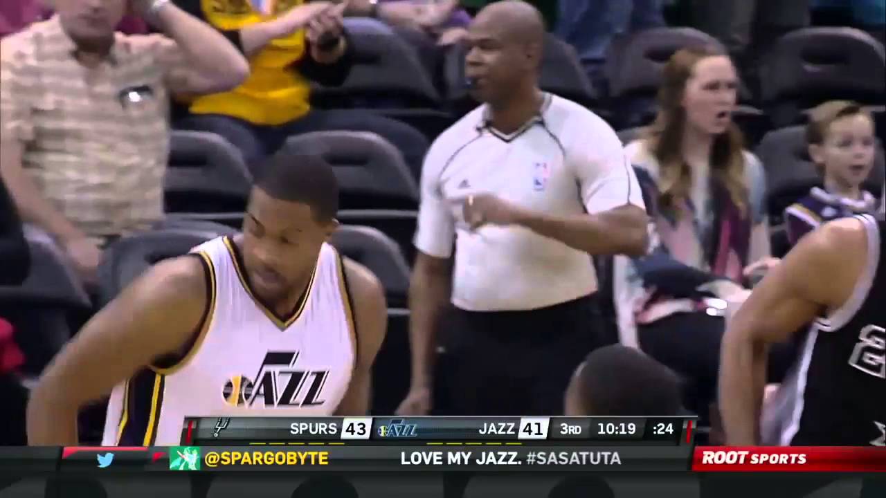 San Antonio Spurs vs Utah Jazz | February 25, 2016 | NBA 2015-16 Season