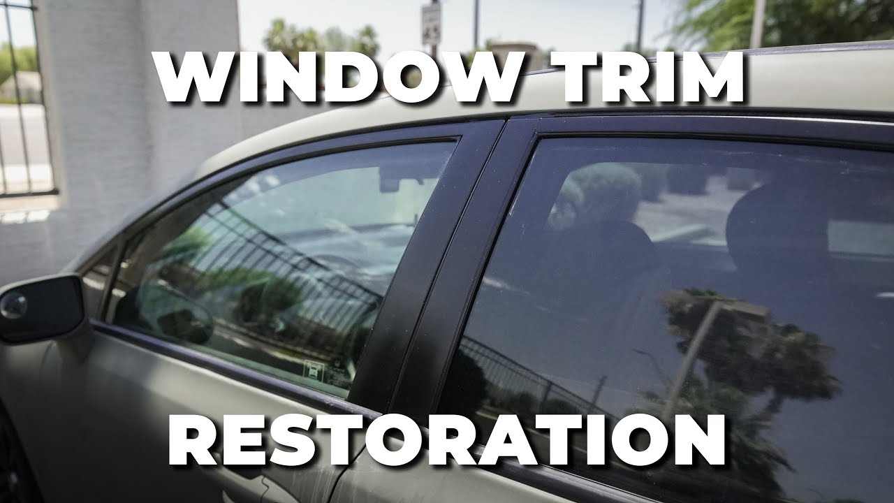 2010 HONDA CIVIC LX SEDAN - WINDOW TRIM RESTORATION