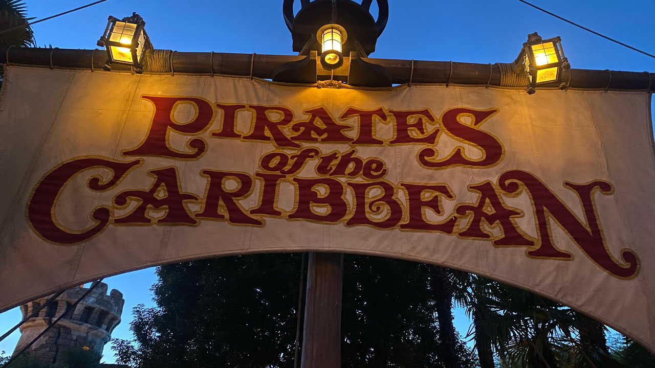 Pirates of the caribbean disneyland Parijs onride+ wachtrij 