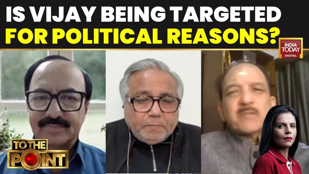 Actor Vijay's Political Future: Panel Debates CBI Probe, Film Controversy and Alliance Moves