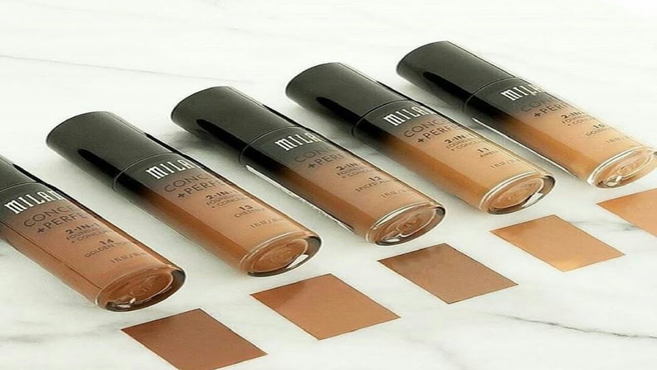 Milani Foundation Shades (Conceal + Perfect 2-In-1 Foundation) 2021 | MQ Makeup Queen