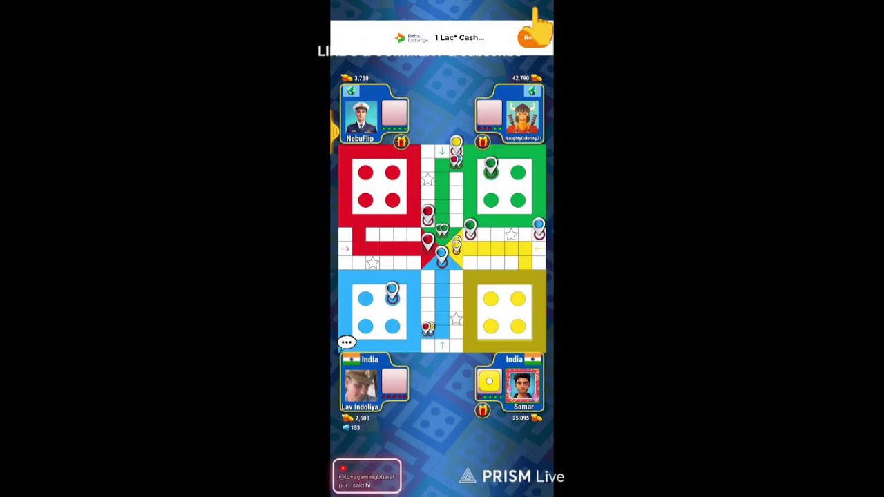 💥💥 Love Gaming  live Ludo king games subscribe please  🎯🎯🎯#ludo #shor