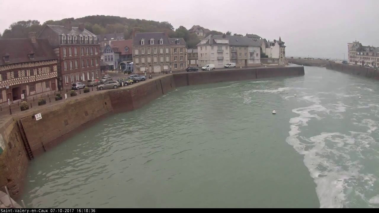 Time-lapse saint-Valery-en-Caux - 07-10-2017