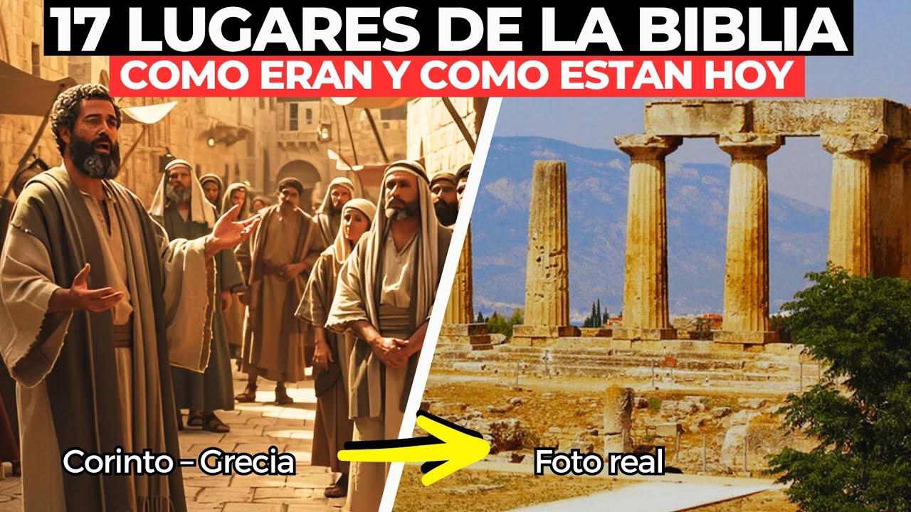 17 Lugares de la Biblia y cómo están hoy: ¡Te sorprenderás!