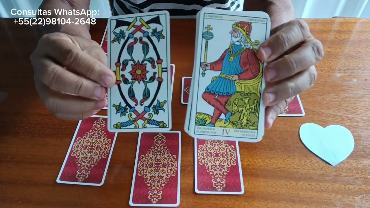 Há um segredo sobre você nesse coração que nunca foi dito. O que será ?#tarot