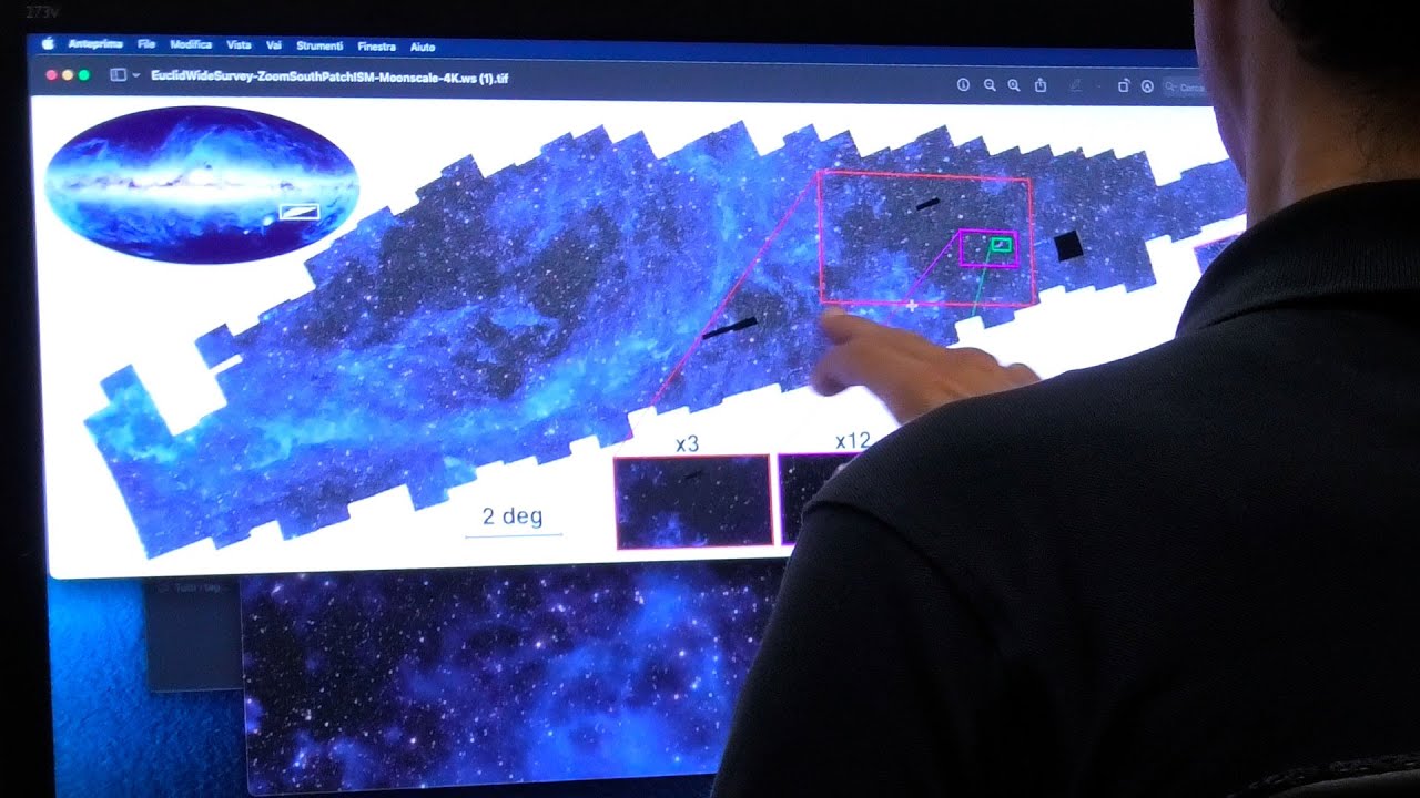 Zoomando il cielo di Euclid: con Massimo Meneghetti in un mosaico da 208 gigapixel
