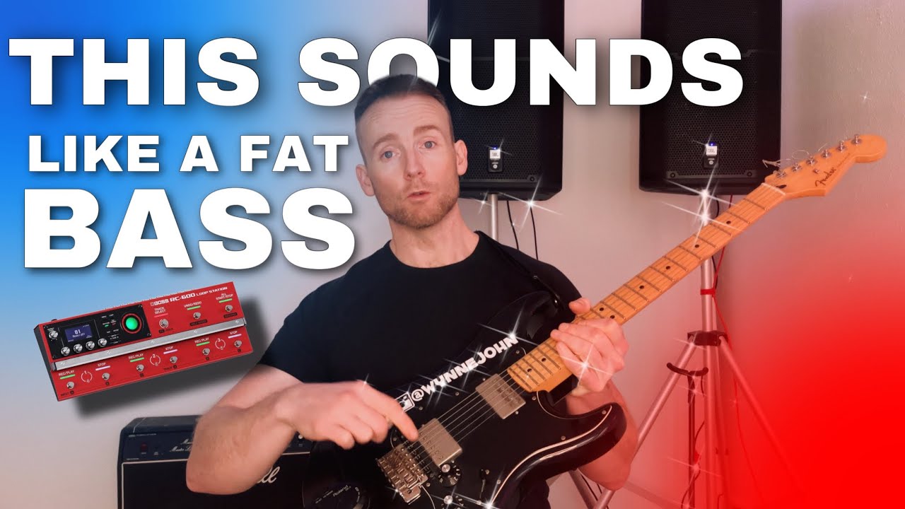 Rc600 set up Guitar to bass