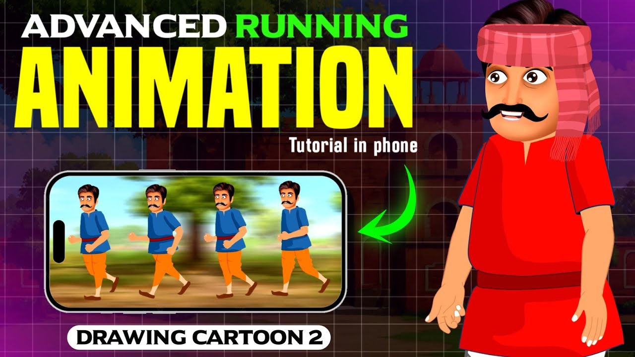 ( Cls 11 ) Drawing Cartoon 2 Full Tutorial 2024 🔥| 2d Cartoon Animation Full Course |