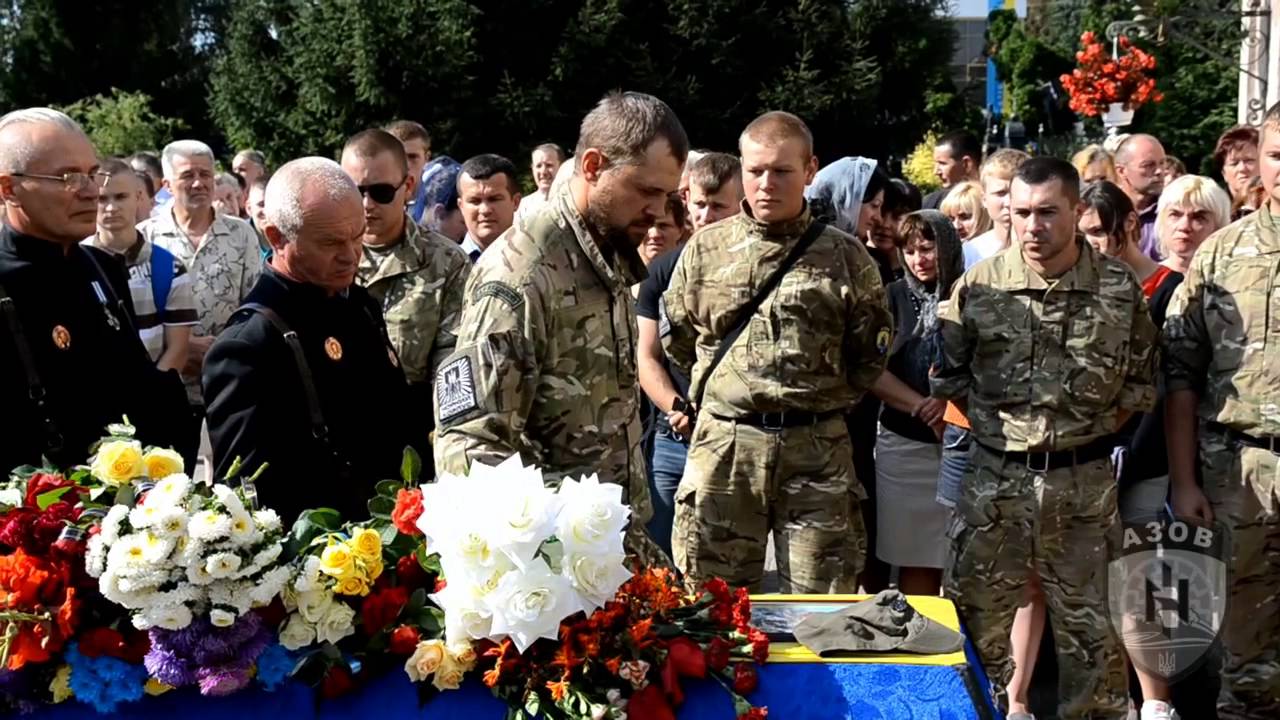 В память о погибшем бойце 