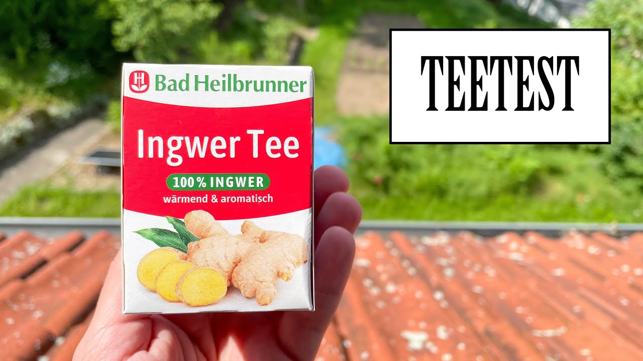 Bad Heilbrunner - Ingwer Tee (100% Ingwer) | TEETEST