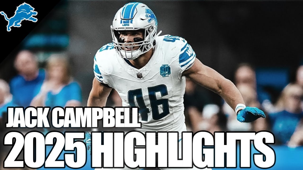 Jack Campbell Highlights | 2025 - 2026 NFL Season (First-Team All-Pro)