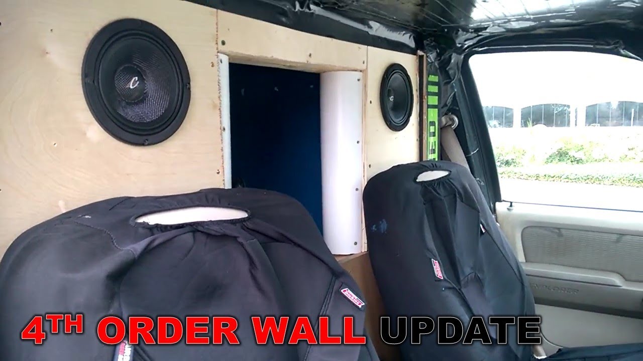 Back at it again with a 4th order wall build update