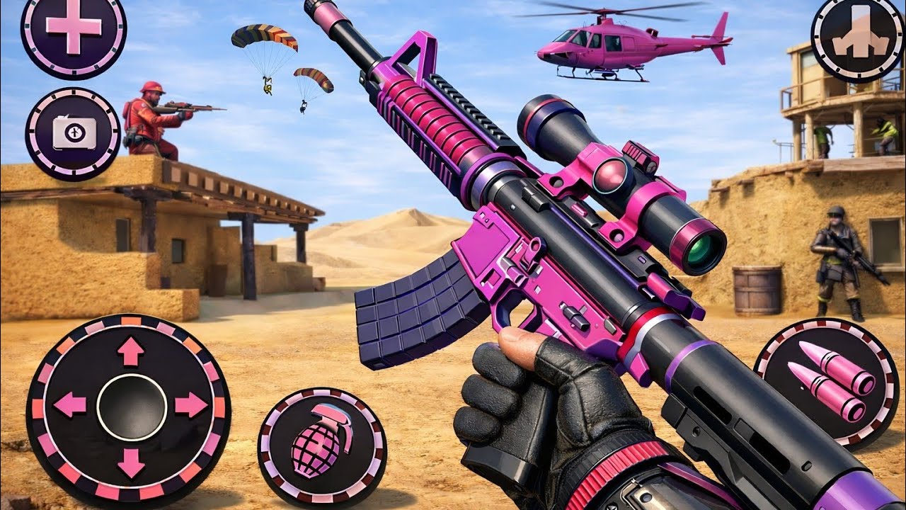 Intense FPS Gameplay with AK-47 | Epic Close-Range Battle 🔥 #60fps #gaming #1