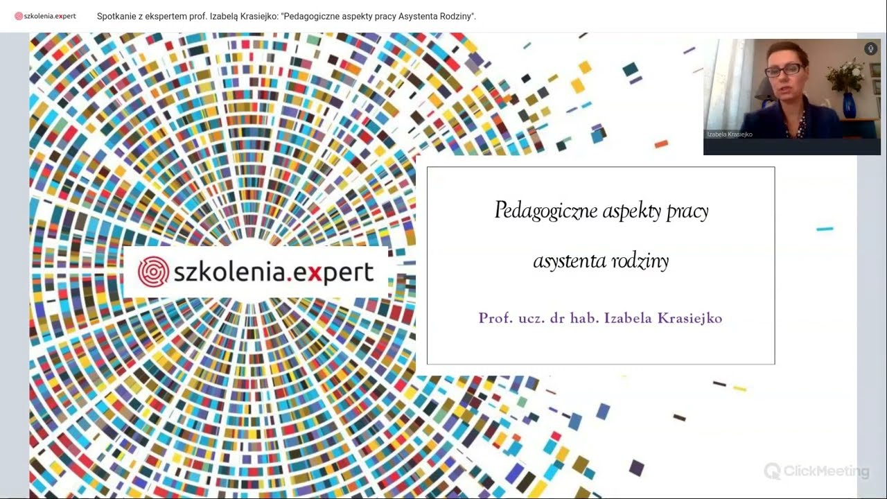 Pedagogiczne aspekty pracy Asystenta Rodziny.