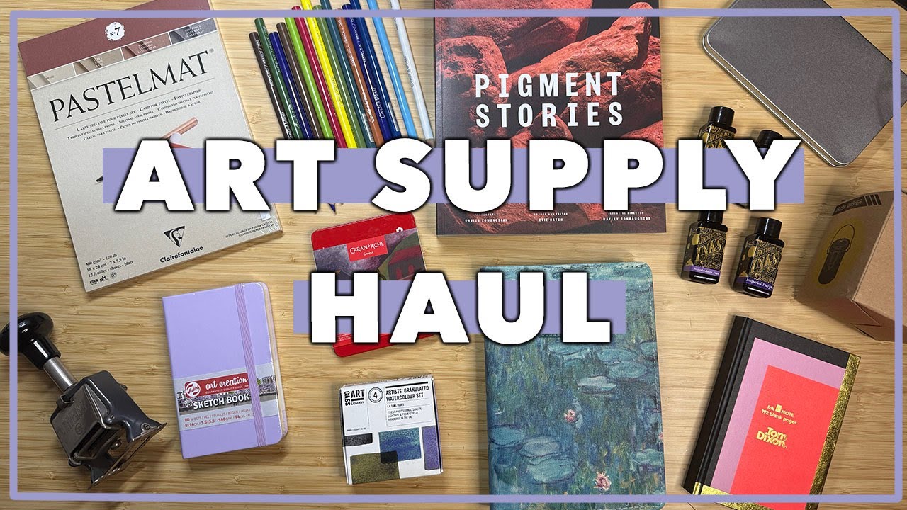 Art Supply Haul ☆ Putting Them To Use