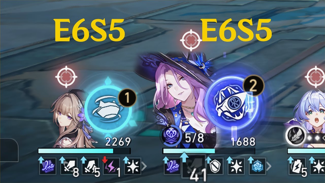 E6S5 JADE X E6S5 HERTA DESTROY PURE FICTION 0 CYCLE | HONKAI: STAR RAIL 2.6
