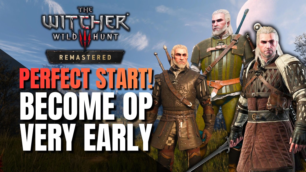 Как стать СИЛЬНЫМ в начале The Witcher 3 &mdash; Лучшая экипировка и секретные предметы