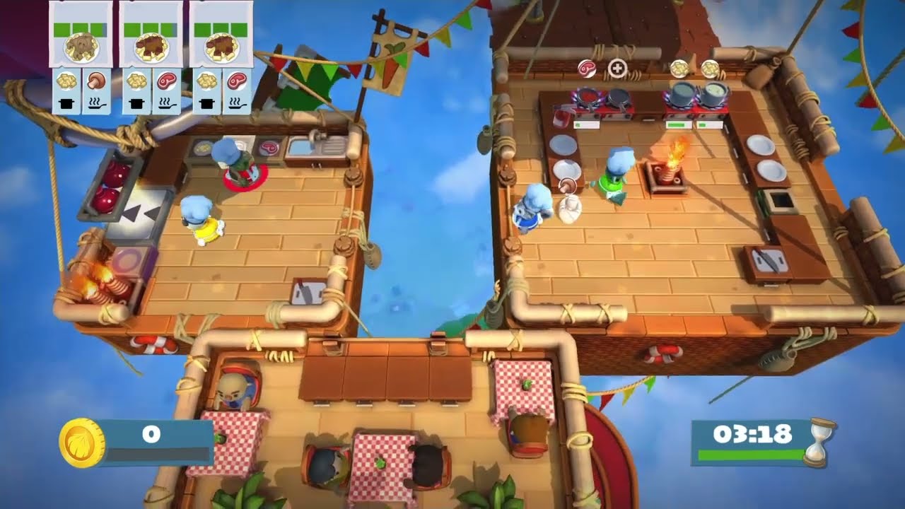Azubi Kandy schnuppert am Chefkoch Beruf - Overcooked 2 #03