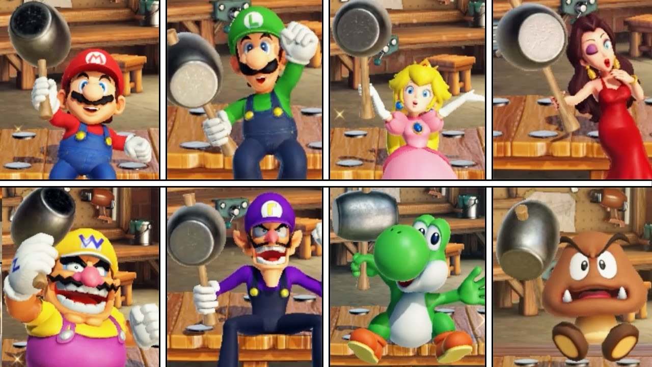 Super Mario Party Jamboree - All Winning Animations