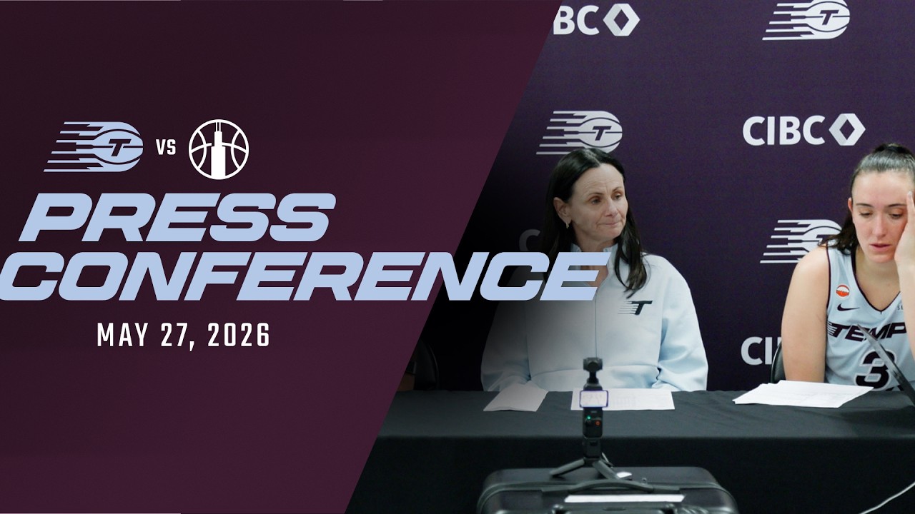Nyara Sabally, Sandy Brondello and Marina Mabrey | Toronto Tempo Press Conference | May 27, 2026