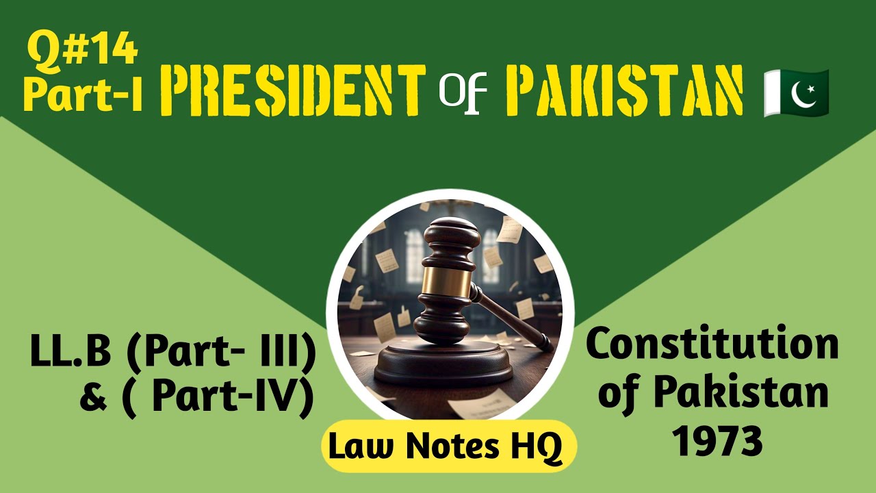 President of Pakistan || in 1973 constitution