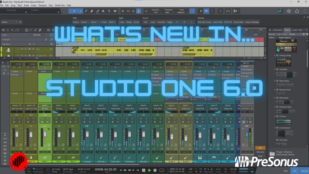 Studio One 6  - Collaboration Features