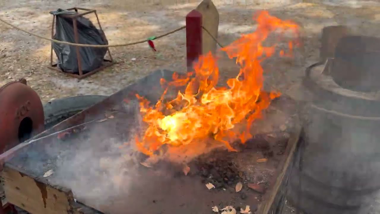 Coal Fire Build and Light