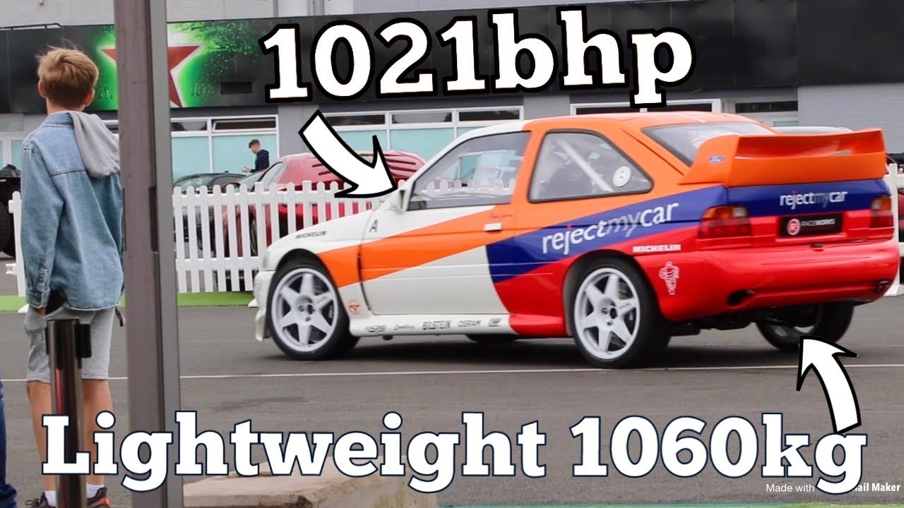 1021bhp Escort RS Cosworth (On Track)