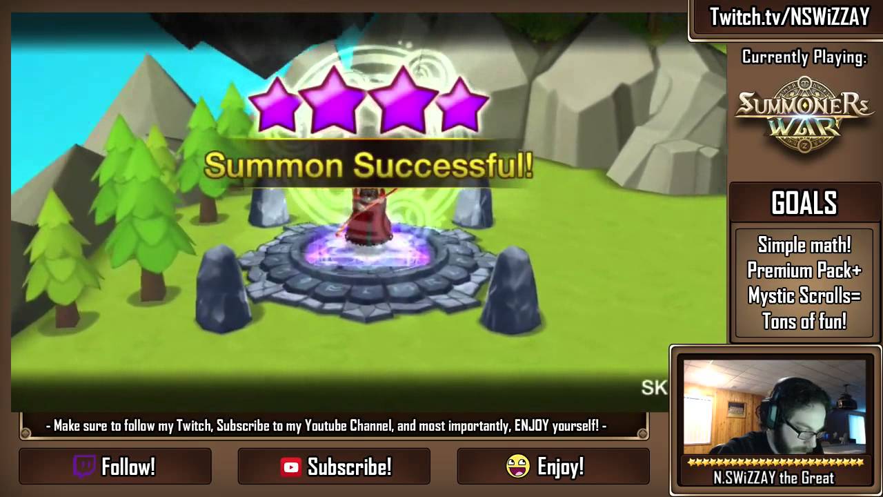 SUMMONERS WAR - 21 Mystic Scrolls - HELL LADY SUMMON!!!