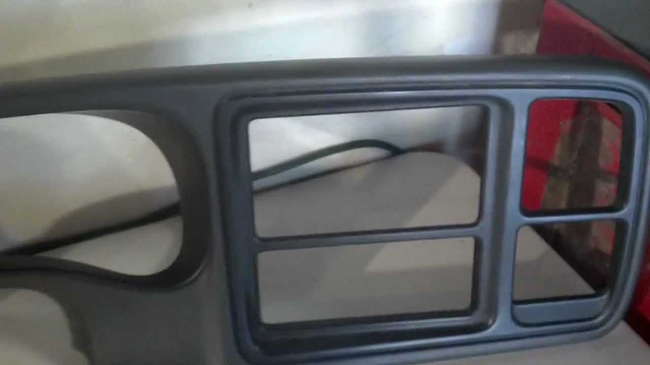 2001 Chevy Silverado Double Din conversion