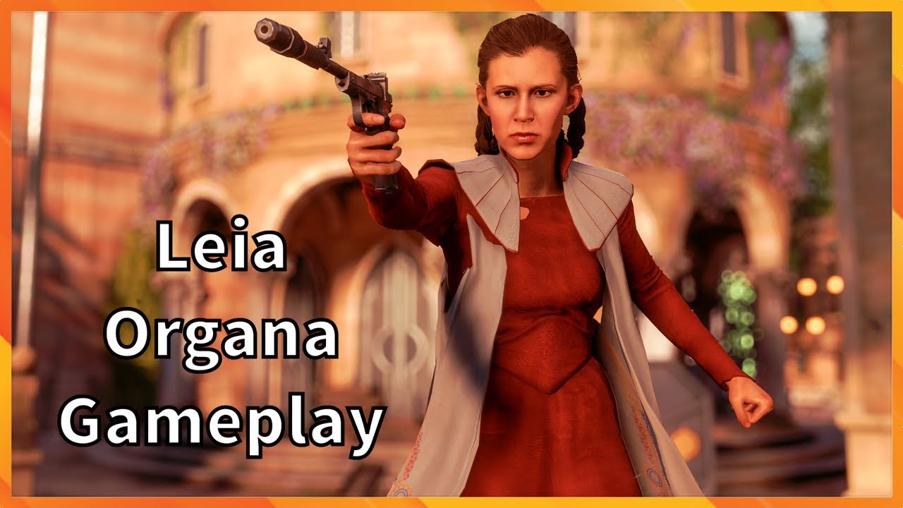 Bespin Leia Organa Gameplay Star Wars Battlefront 2