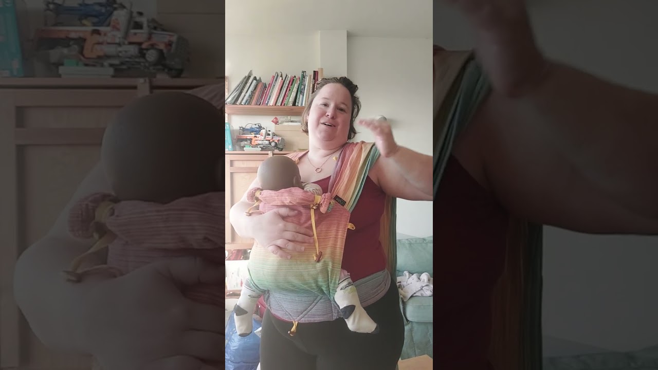 How to wear meh tai/dai baby carrier
