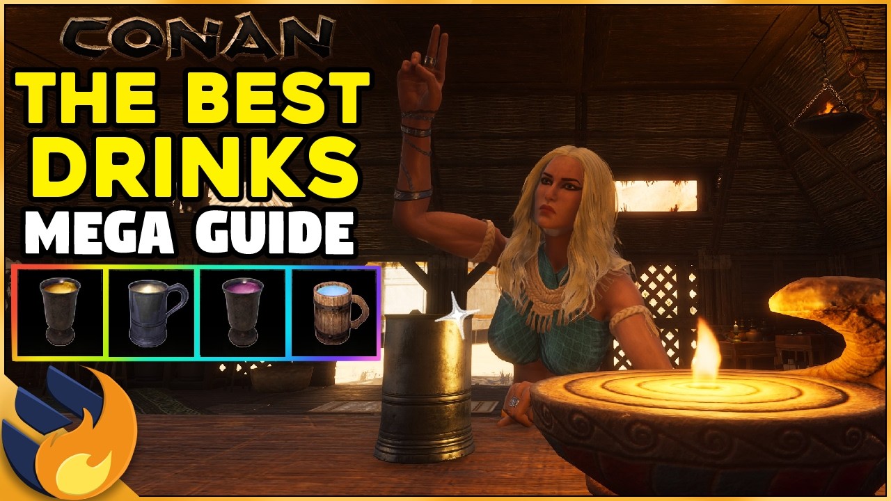 ЛУЧШИЕ напитки в Conan Exiles Enhanced &mdash; МЕГАГАЙД по пивоварению для новичков