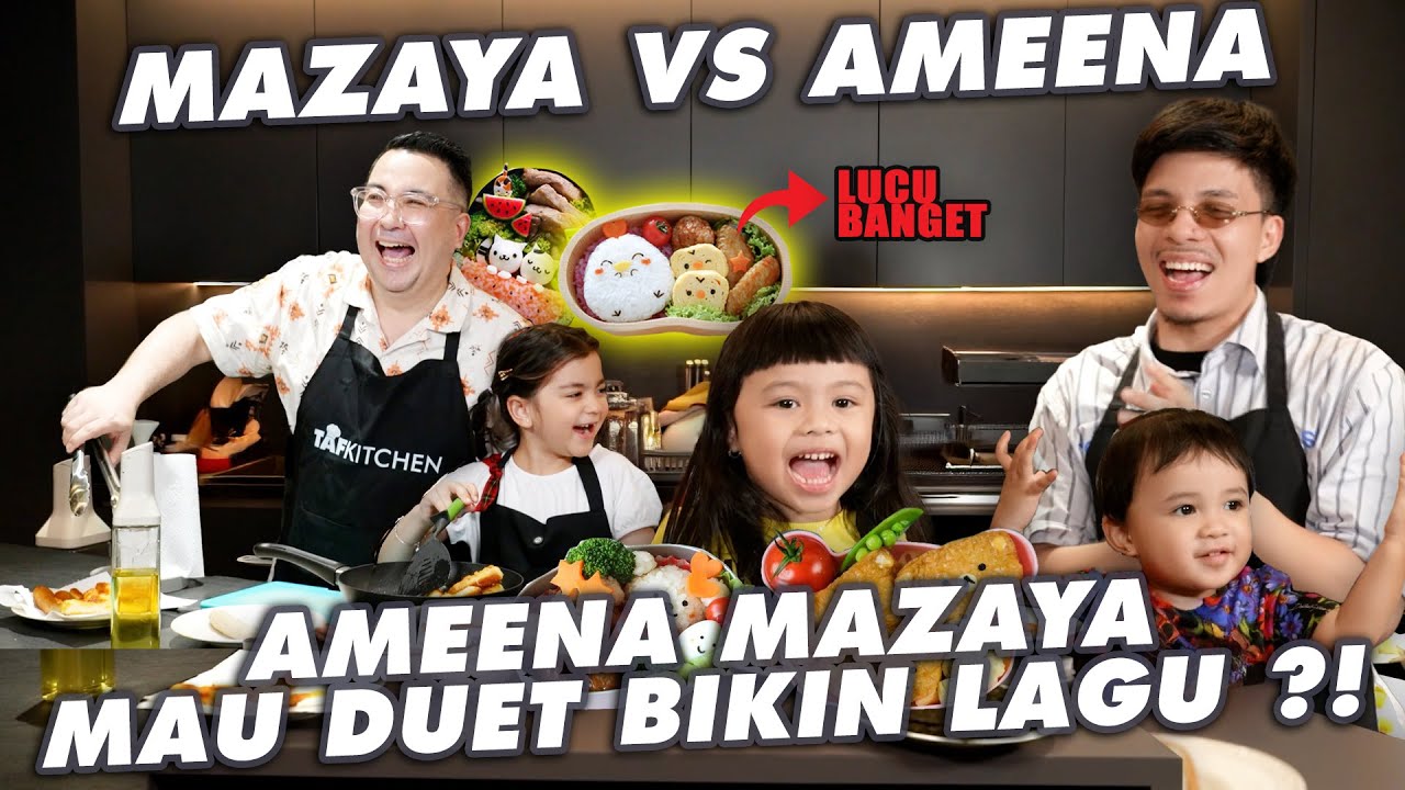AMEENA VS MAZAYA DUET MASAK!! MAU BIKIN LAGU BARENG?!