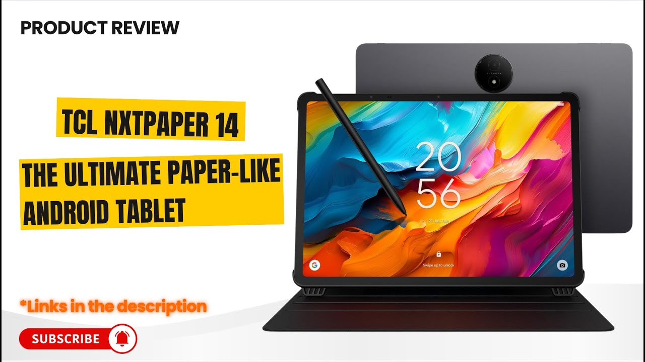 Обзор планшета TCL NXTPAPER 14 &ndash; Лучший 14-дюймовый Android-планшет для художников, студентов и п...