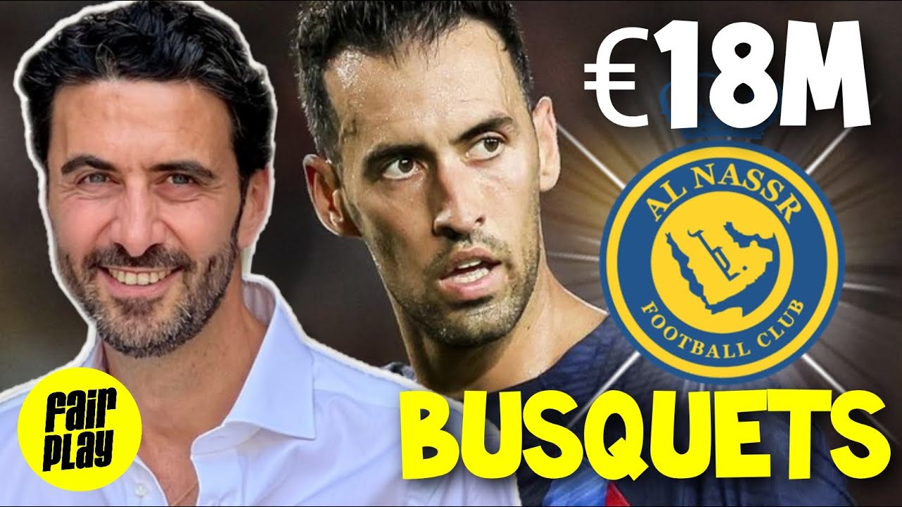 Busquets pourrait rejoindre CR7 pour un salaire ENORME de 18M&euro; par an 😲