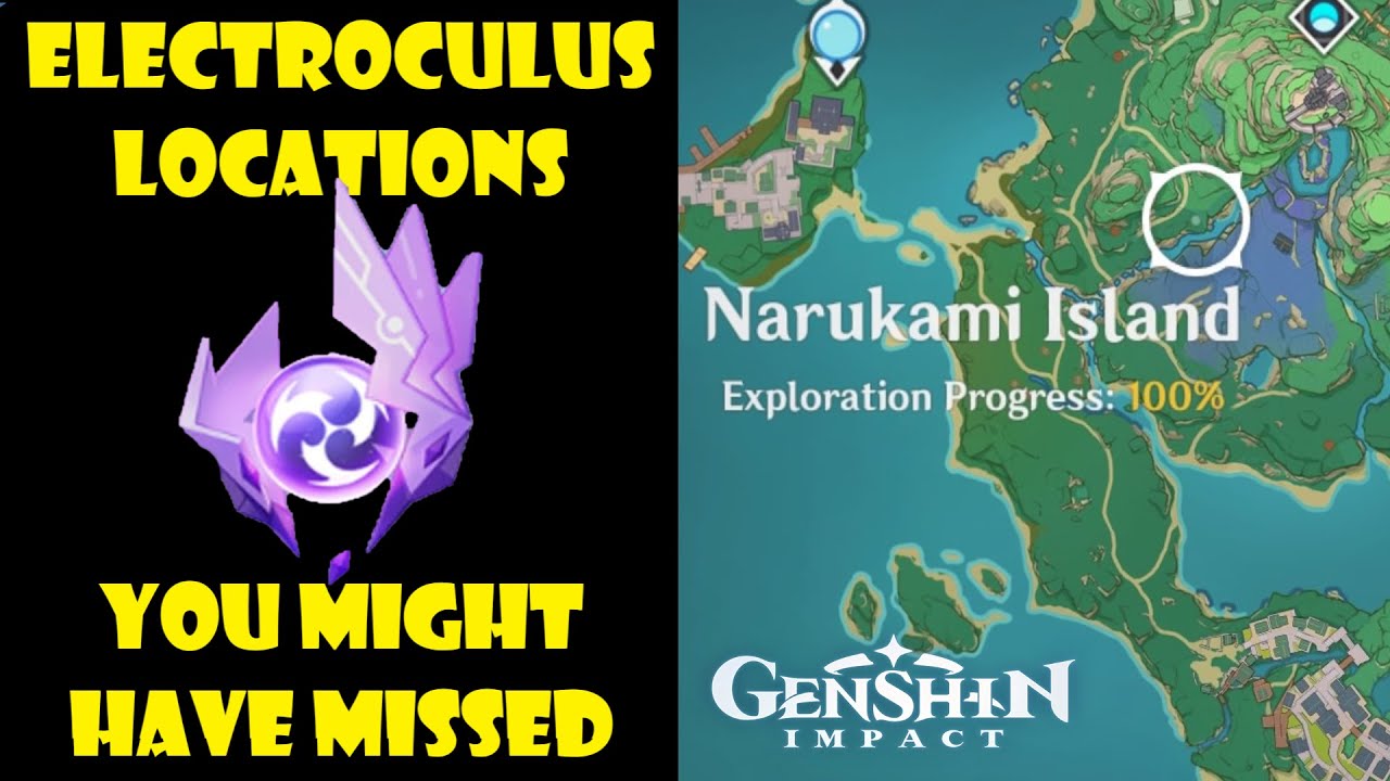 electroculus you might have missed narukami island hidden locations genshin impact 100 exploration