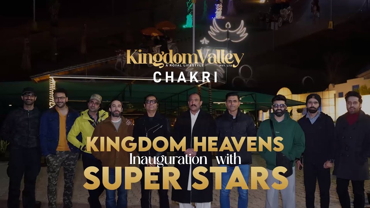 A star-studded inauguration ceremony of Kingdom Heavens