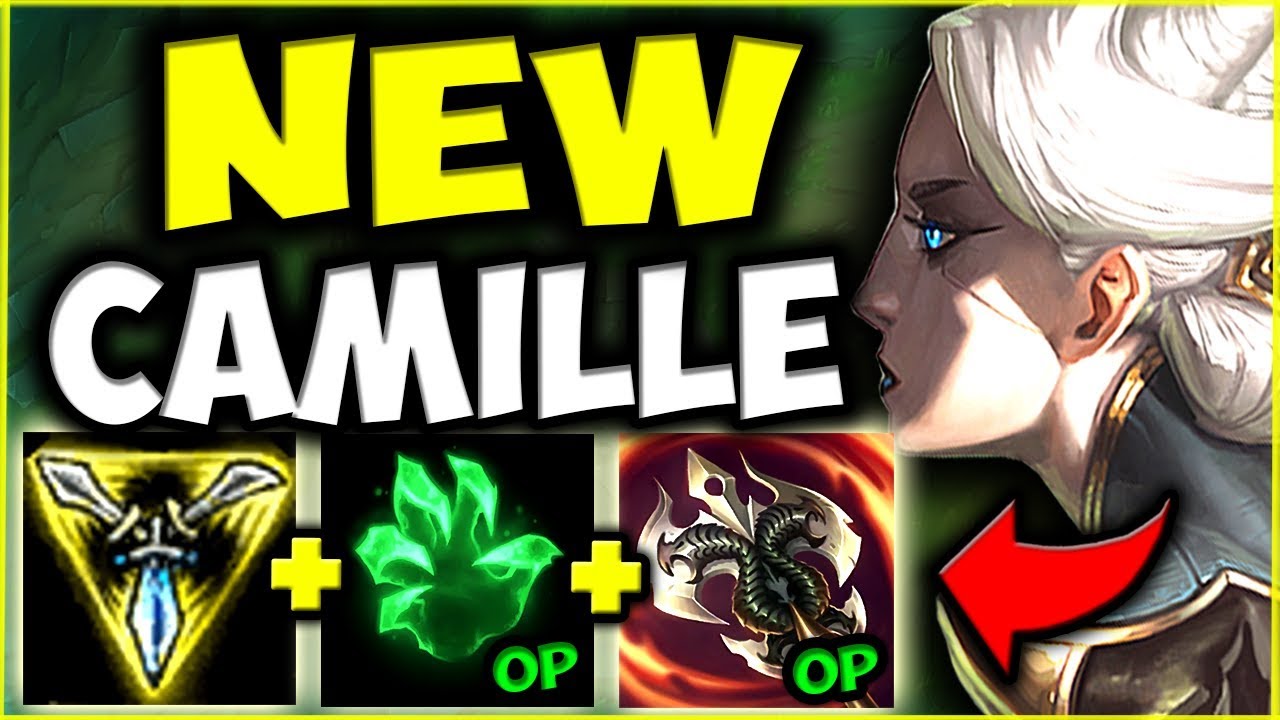 CAMILLE IS LEGIT UNKILLABLE WITH THIS BUILD! (GRASP 1V5) - S10 CAMILLE GAMEPLAY! League of Legends