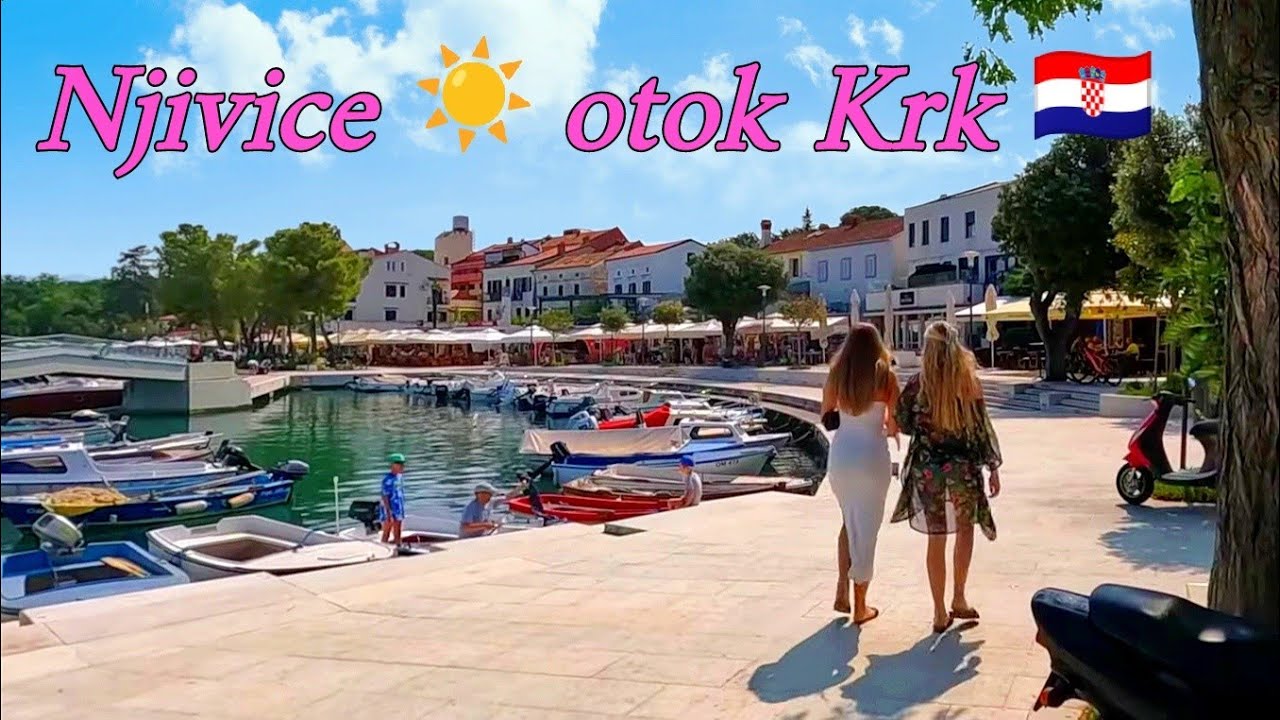 Njivice ☀️ Ljeto 🏖️  Otok Krk  🇭🇷 Croatia
