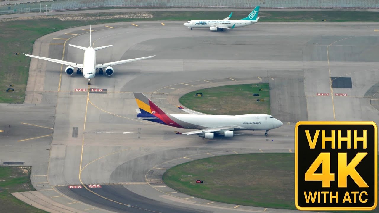 Best Plane Spotting location Hong Kong Airport with Air Traffic Control ATC