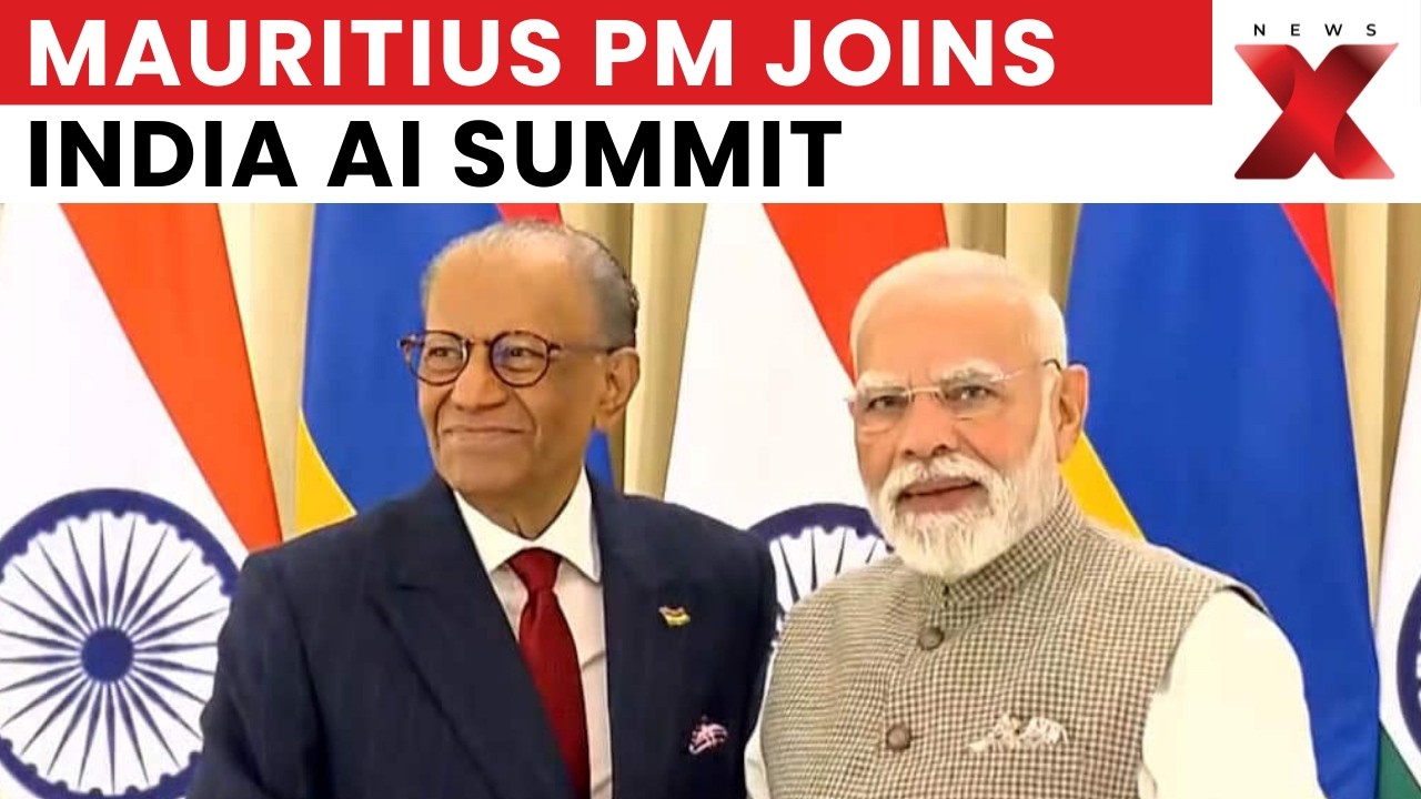 Mauritius PM Navinchandra Ramgoolam Arrives in India for AI Impact Summit 2026