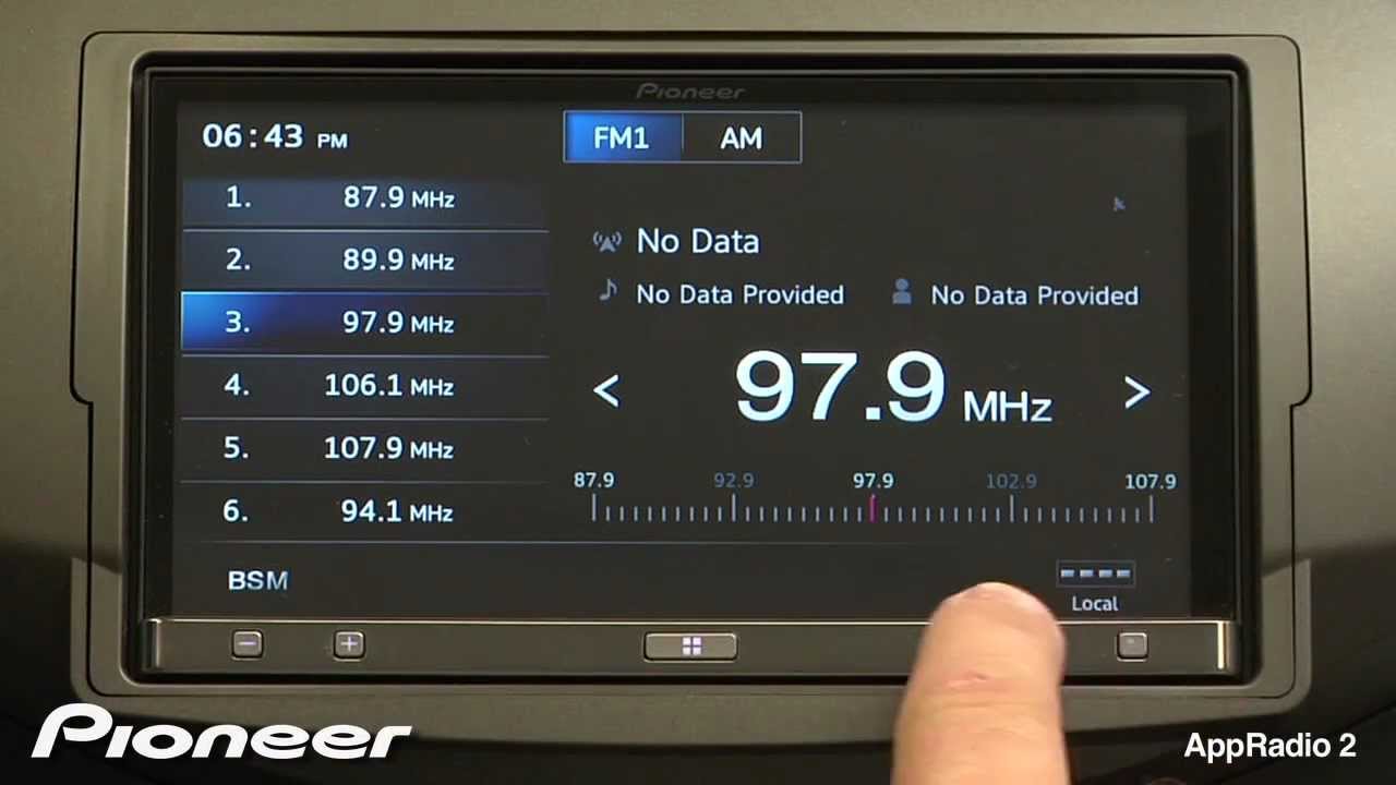 How To - AppRadio 2 - Local Seek