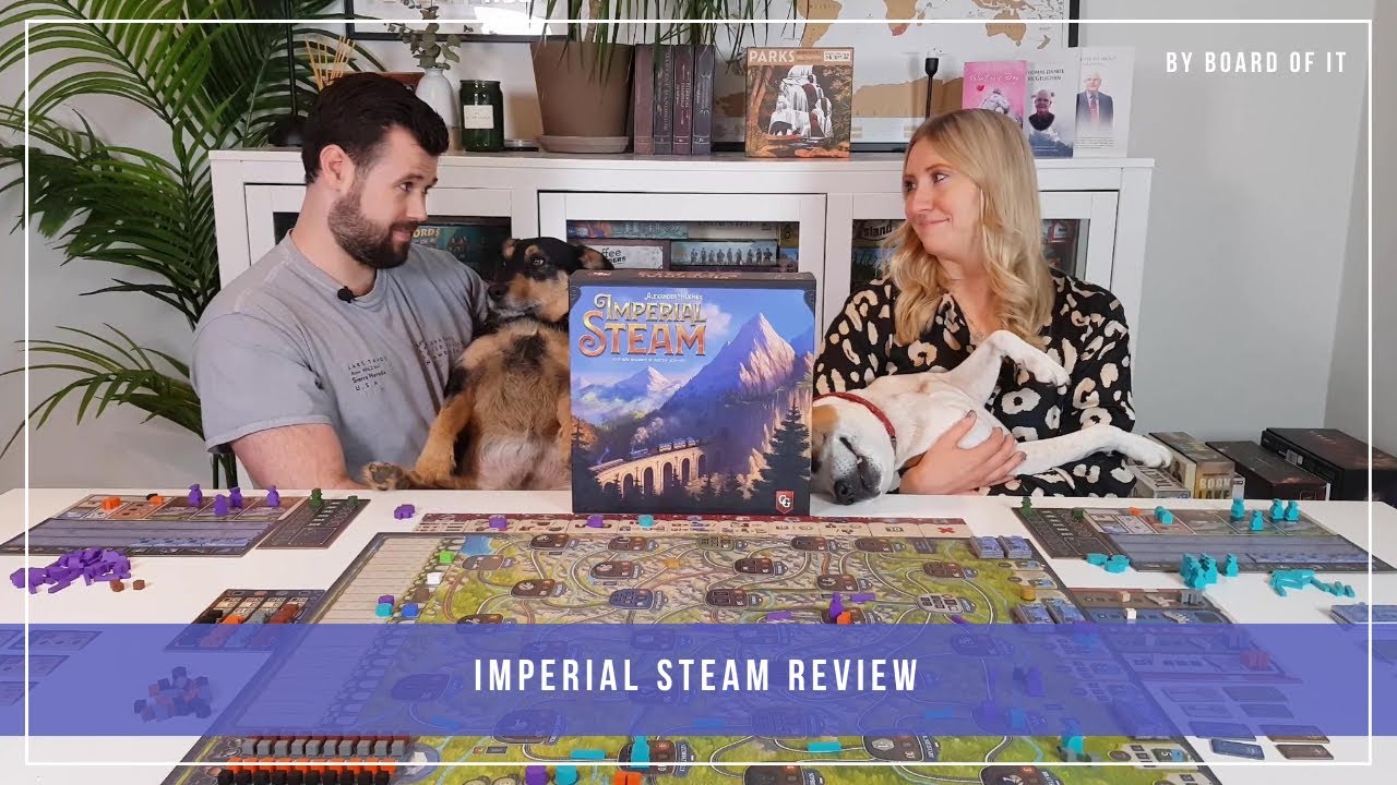 Обзор Imperial Steam: Train Brutality в коробке!