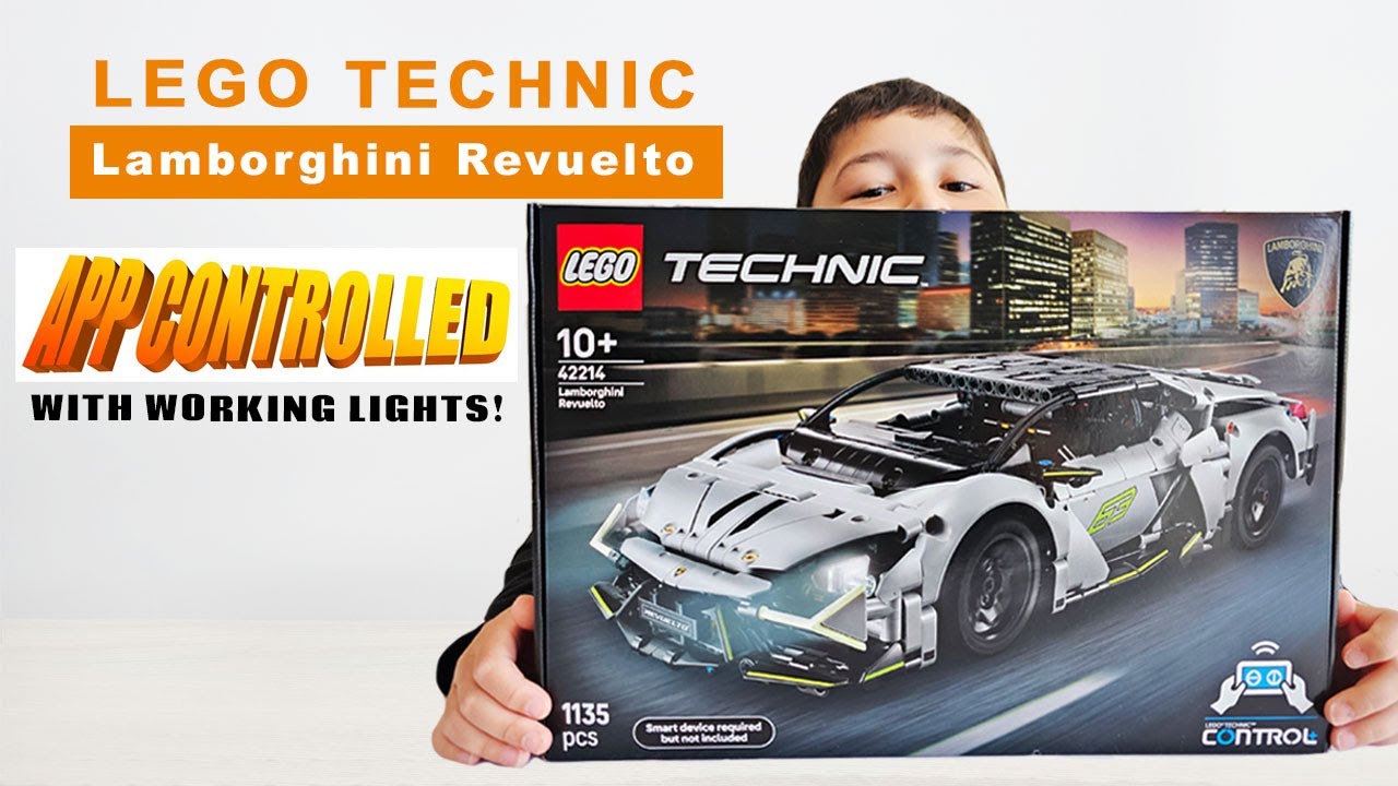 LEGO Technic 42214 Lamborghini Revuelto – The Ultimate Hybrid Supercar