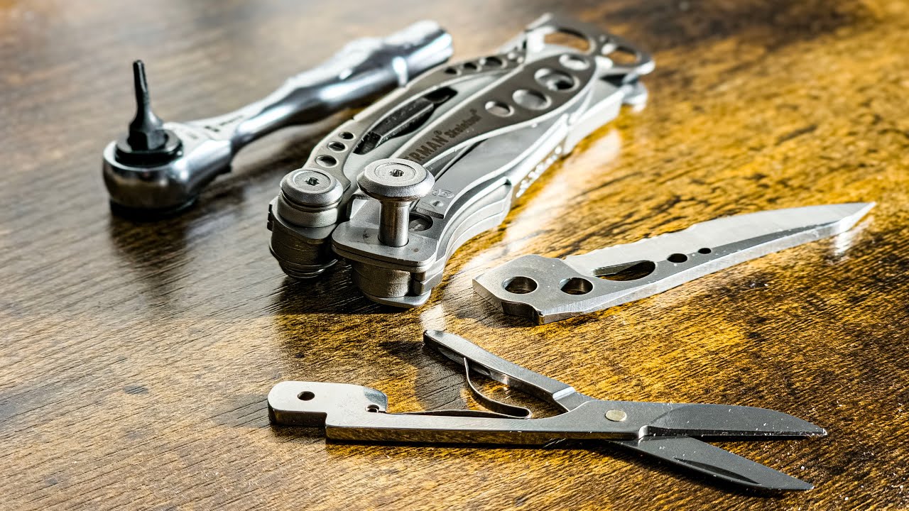 Skeletool S — мой модифицированный Leatherman + ножницы SAK