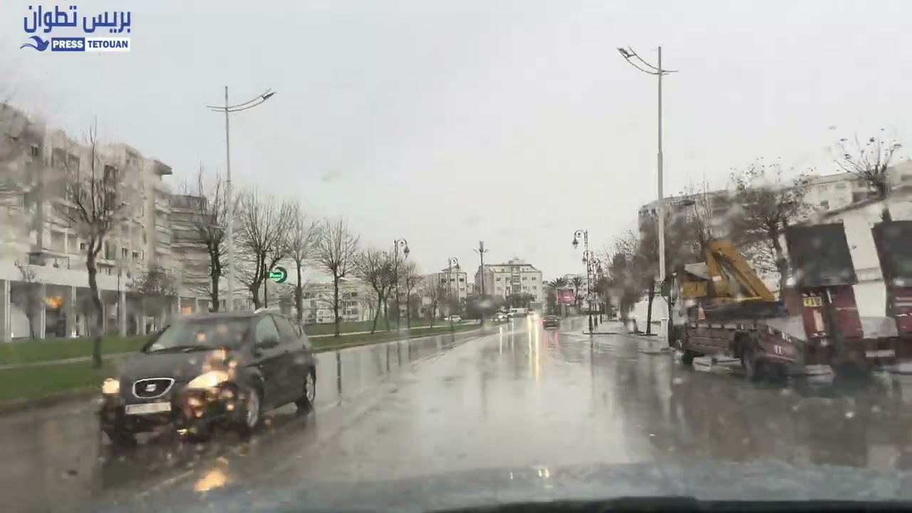 أمطار الخير بتطوان